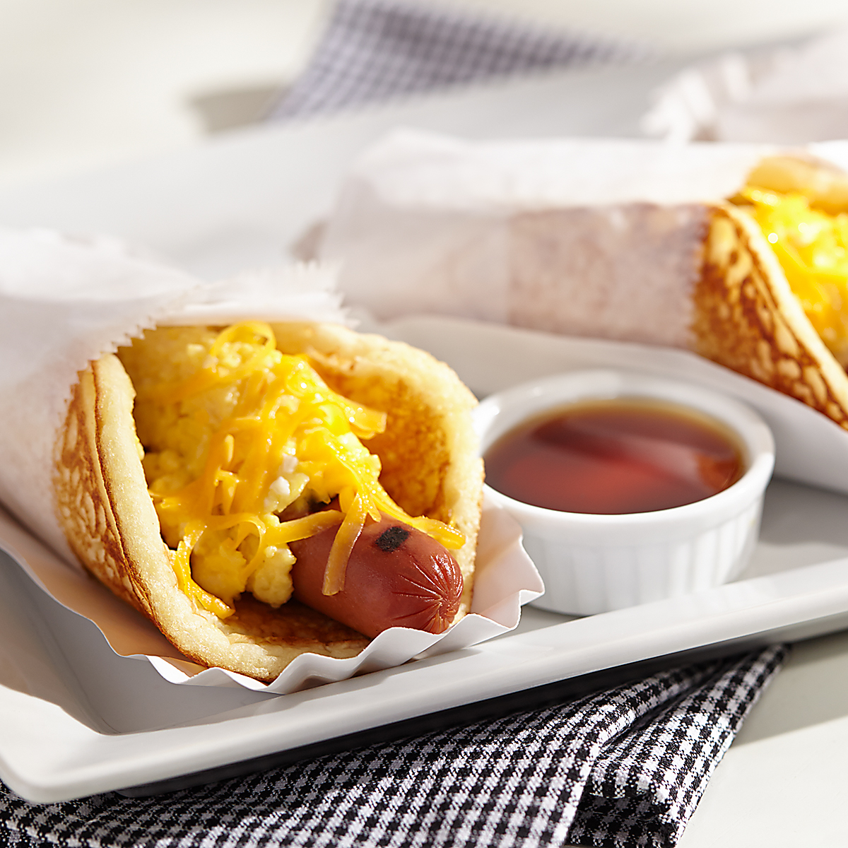 Smoked Sausage Breakfast Roll-Ups